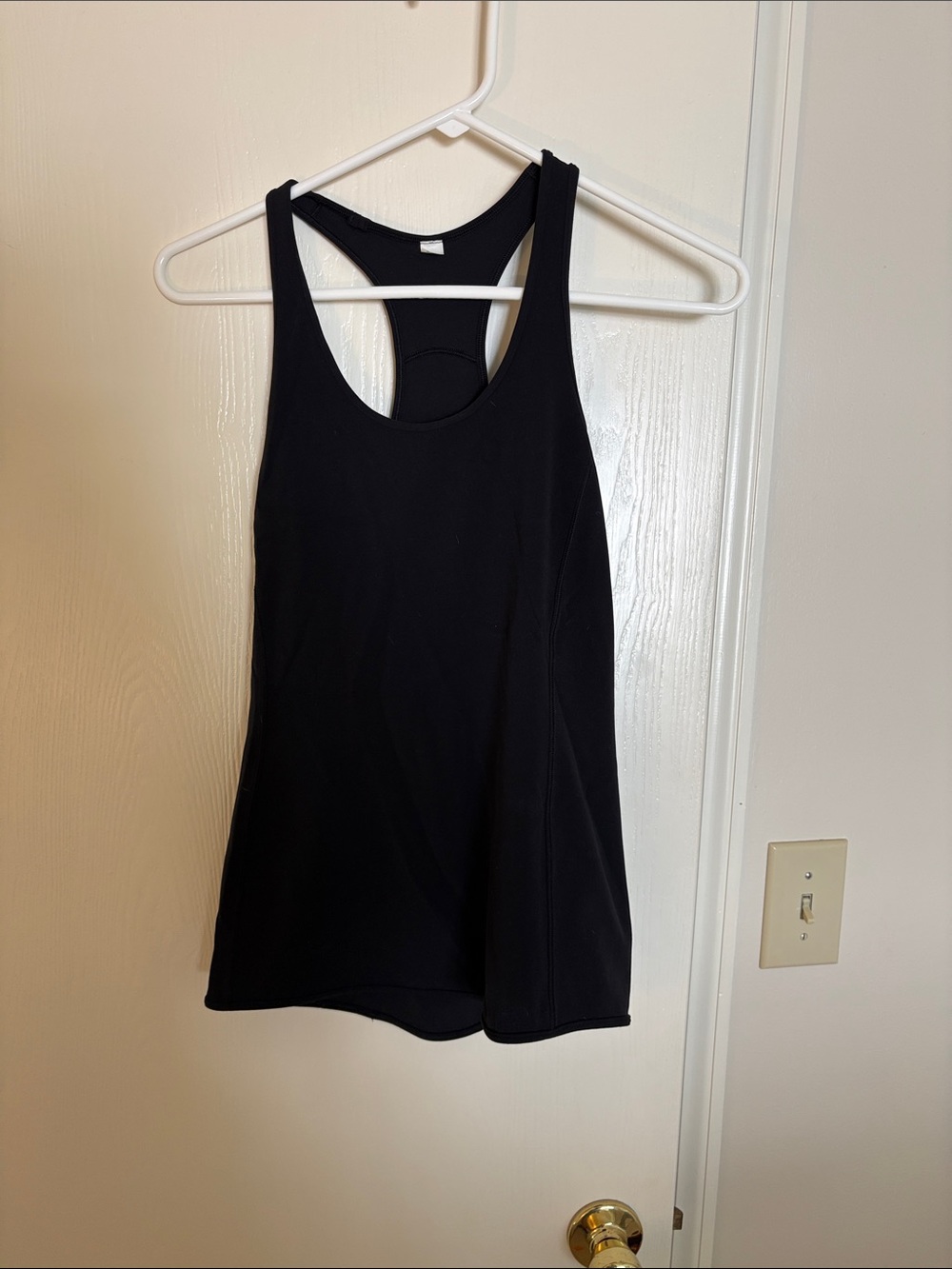 lululemon athletica Black Racerback Tank Top